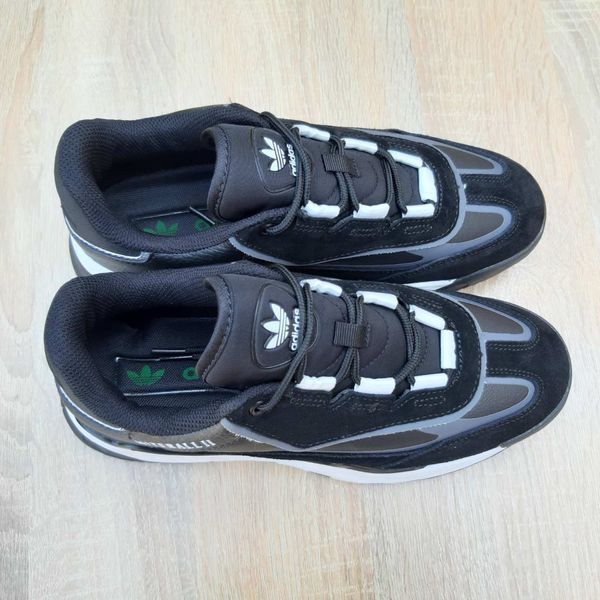 Чоловічі кросівки | Adidas Niteball ІІ | чорні | замша/шкіра ODR AD10011-41 фото