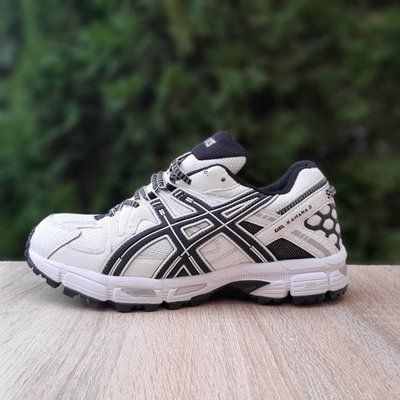 Чоловічі зимові кросівки | Asics Gel Kahana 8 Winter | білі з чорним | комбіновані матеріали | штучне | маломірні ODRW AS10008-41 фото