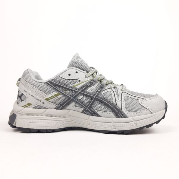 Жіночі кросівки | Asics Gel Kahana 8 | сірі з хакі | комбіновані матеріали ODR AS20017-36 фото