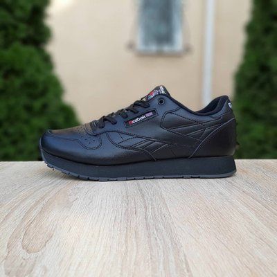 Жіночі кросівки | Reebok Classic | чорні | прес шкіра ODR RB20004-37 фото