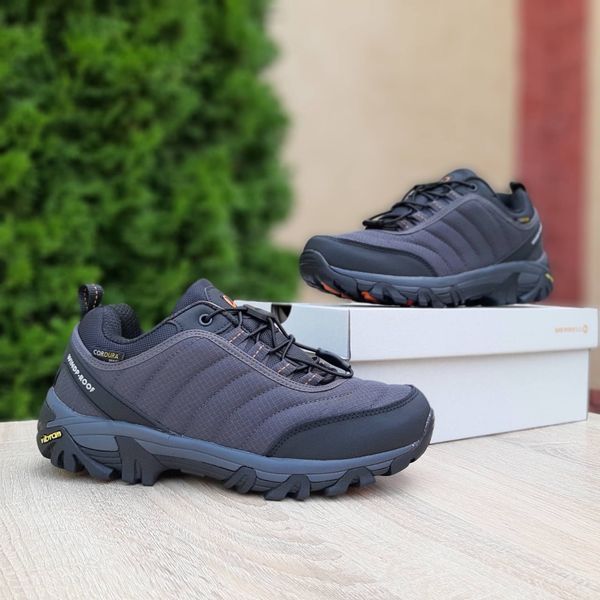 Чоловічі зимові кросівки | Merrell Vibram Corduba | сірі | комбіновані матеріали | термо ODRW ML10017-41 фото