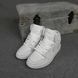 Жіночі високі кросівки | Nike Air Jordan 1 High | білі | шкіра ODR NJ20014-36 фото 10