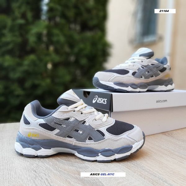 Жіночі кросівки | Asics Gel-NYC | сірі | замша/текстиль | маломірні ODR AS20036-36 фото