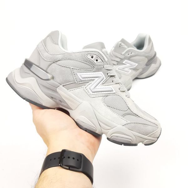 Чоловічі кросівки | New Balance 9060 | сірі | замша/сітка/текстиль ODR NB10055-41 фото
