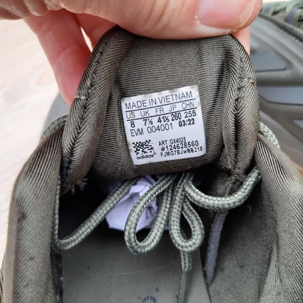 Чоловічі кросівки | Adidas Ozelia | хакі з сірим | замша/текстиль ODR AD10133-41 фото