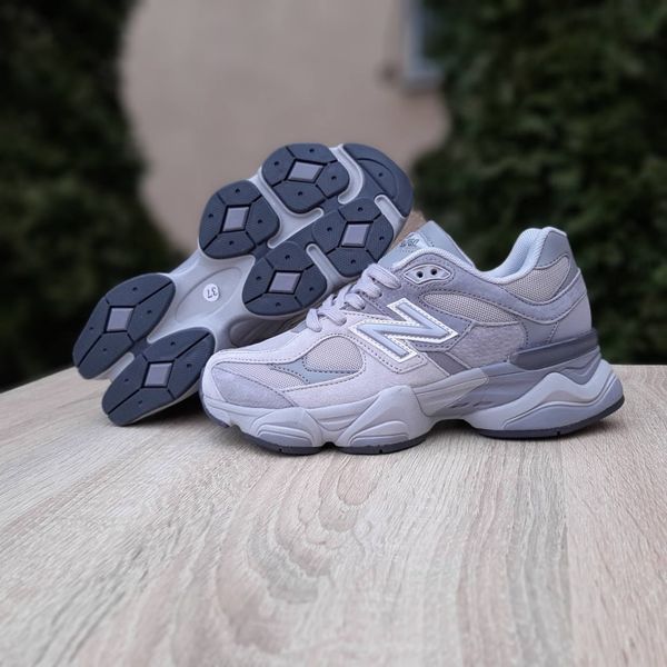 Чоловічі кросівки | New Balance 9060 | сірі | замша/сітка/текстиль ODR NB10055-41 фото