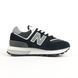 Чоловічі кросівки | New Balance 574 Legacy | чорні з білим | замша/сітка ODR NB10059-41 фото 9