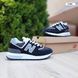 Чоловічі кросівки | New Balance 574 Legacy | чорні з білим | замша/сітка ODR NB10059-41 фото 3
