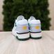 Чоловічі кросівки | New Balance 550 | білі з зеленим | шкіра/замша ODR NB10003-41 фото 8