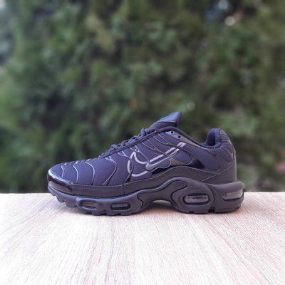 Чоловічі кросівки | Nike Air Max Tn | чорні з сірим | текстиль ODR NK10061-42 фото