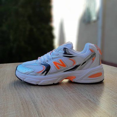 Жіночі кросівки | New Balance 530 | білі | прес шкіра/текстиль ODR NB20020-36 фото
