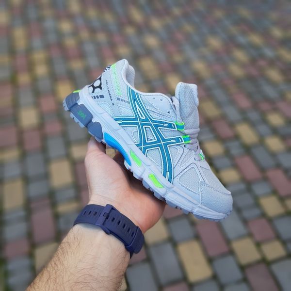 Жіночі кросівки | Asics Gel-Kahana 8 | світло-сірі з блакитним | шкіра/текстиль/сітка ODR AS20011-37 фото