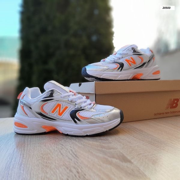 Жіночі кросівки | New Balance 530 | білі | прес шкіра/текстиль ODR NB20020-36 фото