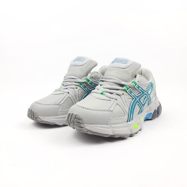 Жіночі кросівки | Asics Gel-Kahana 8 | світло-сірі з блакитним | шкіра/текстиль/сітка ODR AS20011-37 фото