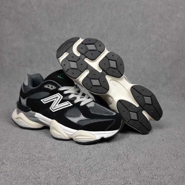 Чоловічі кросівки | New Balance 9060 | чорні/сірі | замша/текстиль ODR NB10047-41 фото