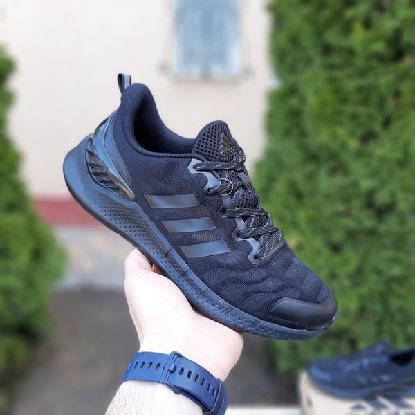 Чоловічі кросівки | Adidas Ventania | чорні | текстиль/сітка ODR AD10090-41 фото