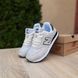 Чоловічі кросівки | New Balance 574 | світло-сірі з чорним | замша/сітка | маломірні ODR NB10097-42 фото 2