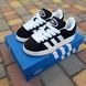 Жіночі зимові кросівки | Adidas Campus Winter | чорно-білі | замша | хутро ODRW AD20007-37 фото 9