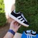 Жіночі зимові кросівки | Adidas Campus Winter | чорно-білі | замша | хутро ODRW AD20007-37 фото 4