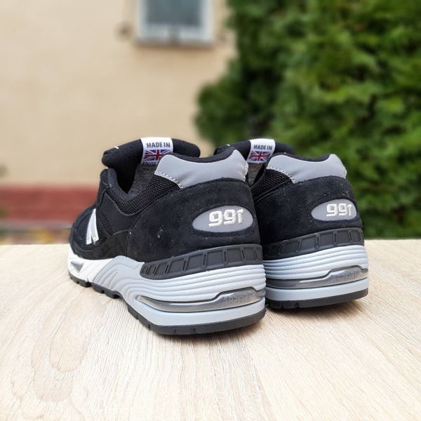 Чоловічі кросівки | New Balance 991GL | чорні | замша/текстиль ODR NB10134-41 фото